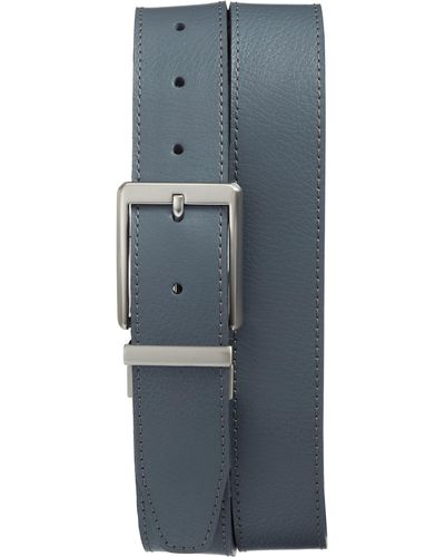 Nike Core Reversible Leather Belt - Blue