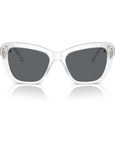 Swarovski 52mm Cat Eye Sunglasses - Gray