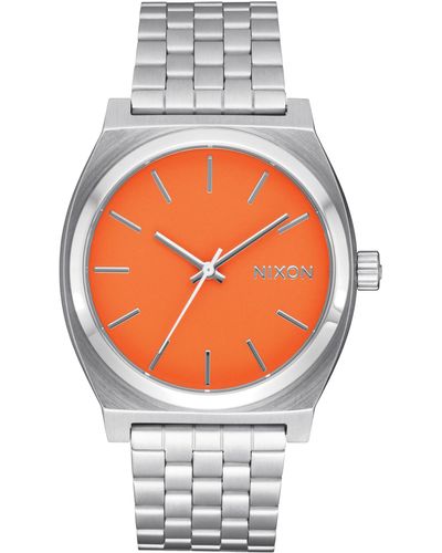 Nixon The Time Teller Bracelet Watch - Gray