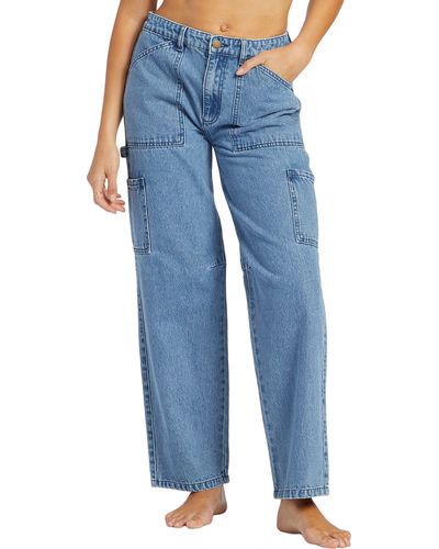 Billabong Leia Carpenter Jeans - Blue