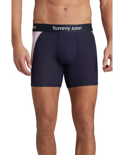 Tommy John Second Skin 6-inch Boxer Briefs - Blue
