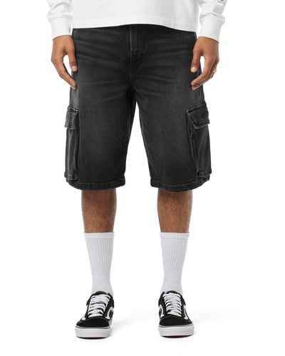 Hudson Jeans '90s Denim Cargo Shorts - Black