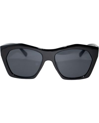 Fifth & Ninth Clara 50mm Polarized Small Geometric Sunglasses - Black