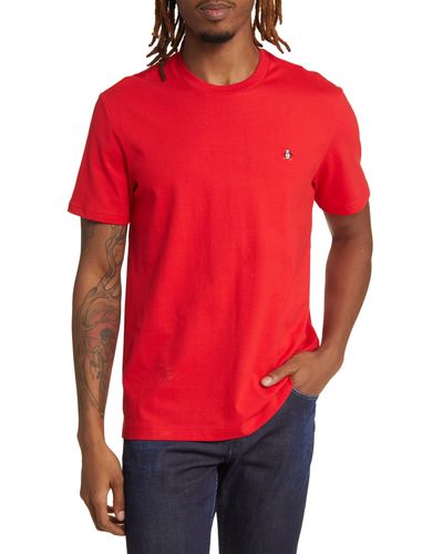 Original Penguin Solid Organic Cotton T-shirt - Red
