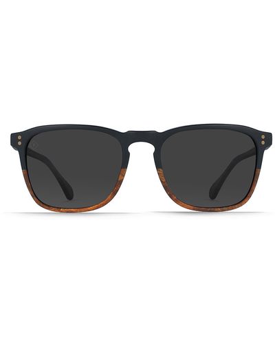 Raen Wiley 54mm Polarized Square Sunglasses - Black