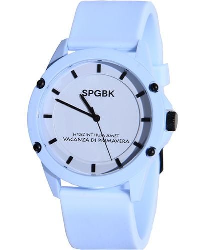 SPGBK WATCHES Spring Break Silicone Strap Watch - Blue