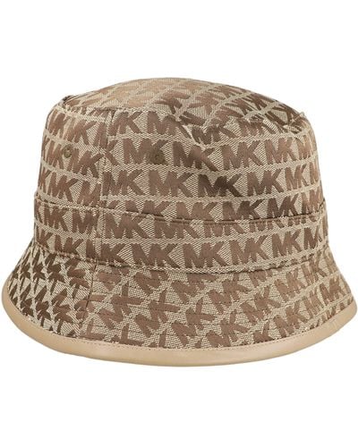 MICHAEL Michael Kors Jacquard Bucket Hat - Natural