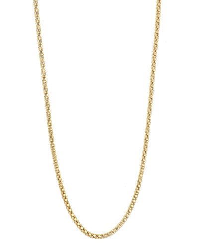Bony Levy 14k Gold Interlocking Chain Necklace - Multicolor
