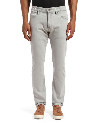 34 Heritage Courage Straight Leg Jeans - Gray