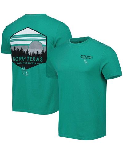Image One North Texas Mean Landscape Shield T-shirt At Nordstrom - Green