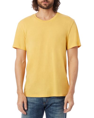 Alternative Apparel Solid Crewneck T-shirt - Yellow