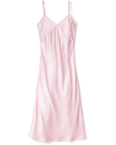 Petite Plume Silk Nightgown - Pink