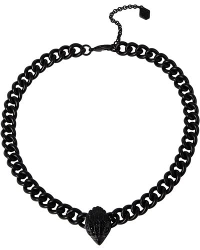Kurt Geiger Eagle Collar Necklace - Black