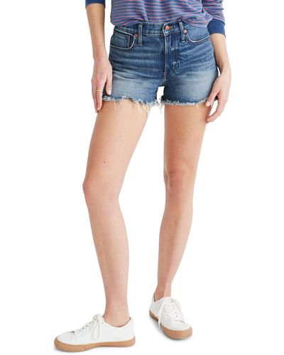 Madewell The Perfect Jean Shorts - Blue