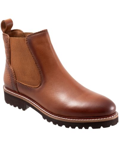 Softwalk Indy Chelsea Boot - Brown