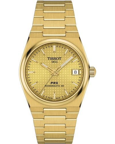 Tissot Prx Powermatic 80 Bracelet Watch - Metallic