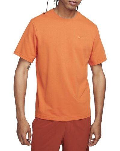 Nike Primary Training Dri-fit Short Sleeve T-shirt - Orange