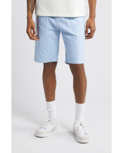 KROST Contrast Carpenter Bermuda Shorts - Blue