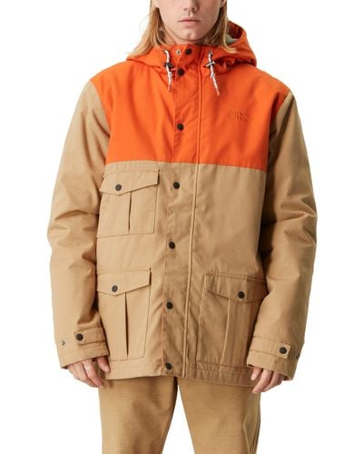 Picture Moday Water Repellent Hooded Jacket - Orange