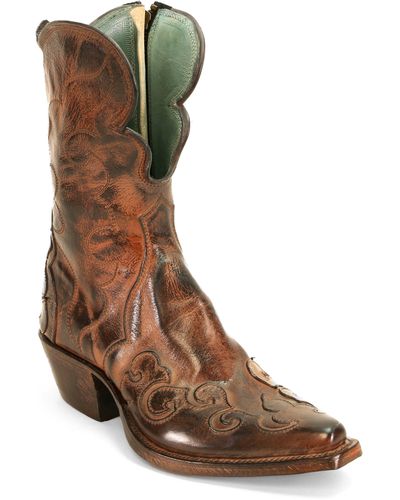 Bed Stu Deuce Cowboy Boot - Brown