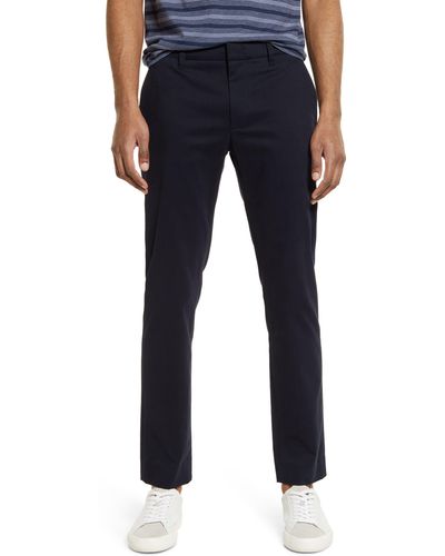 Vince Griffith Stretch Cotton Twill Chino Pants - Blue