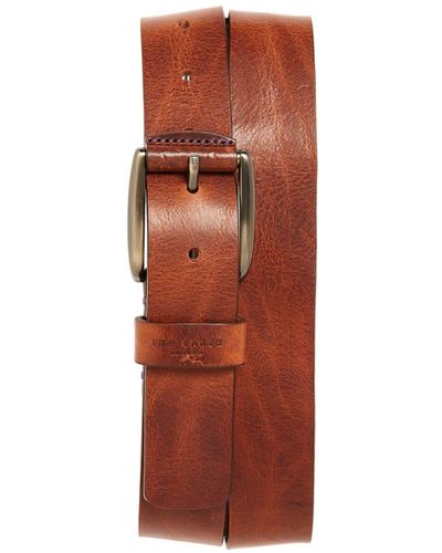 Ted Baker Jeebelt Leather Belt - Orange