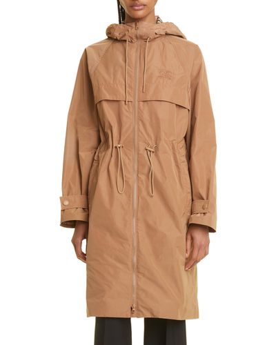 Burberry Charminster Equestrian Knight Parka - Brown