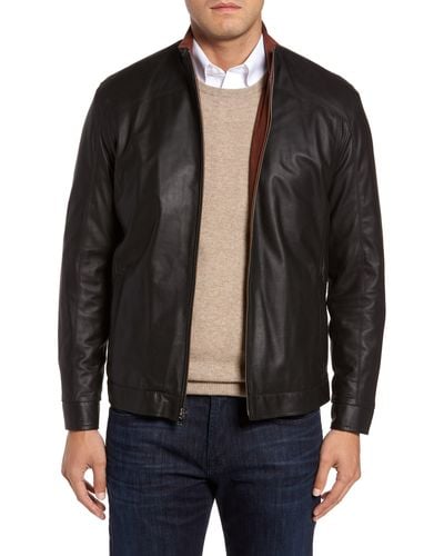 Remy Leather Leather Jacket - Black