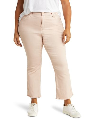 Wit & Wisdom 'ab'solution Mid Rise Crop Pants - Natural