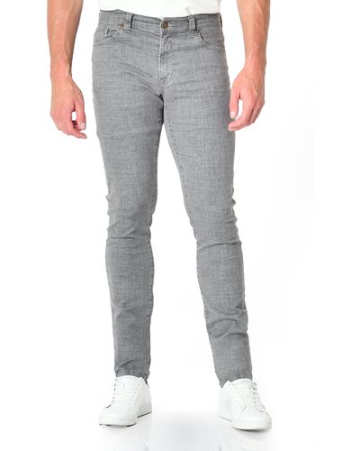 Fidelity Torino Slim Fit Jeans - Gray