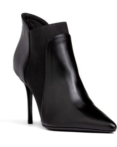 Beautiisoles Abby Pointed Toe Bootie - Black