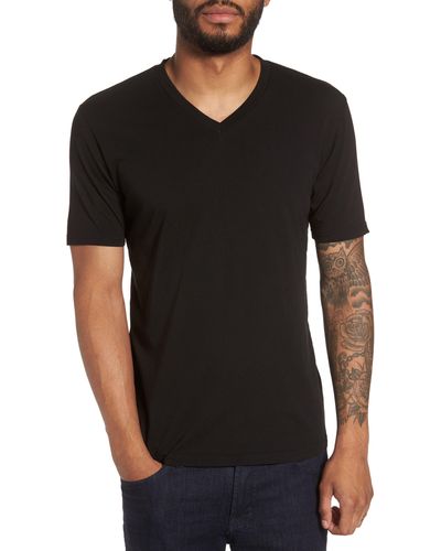 Goodlife Supima® Blend Classic V-neck T-shirt - Black