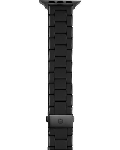 Michele Silicone 20mm Apple Watch® Watchband - Black