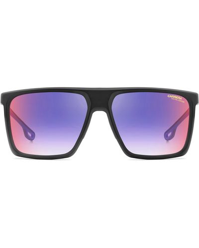 Carrera 58mm Gradient Flat Top Sunglasses - Blue
