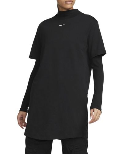 Nike Sportswear Essential T-shirt Dress - Black