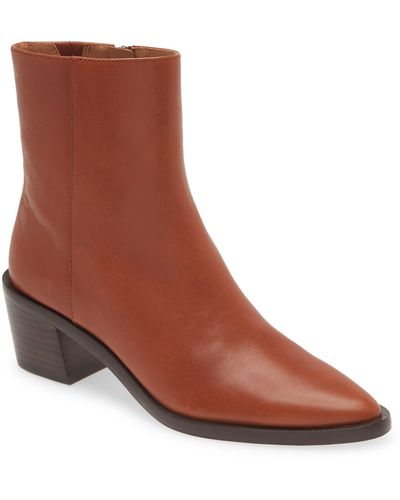 Madewell The Darcy Ankle Boot - Brown