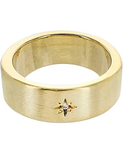 Panacea Starburst Ring - Metallic