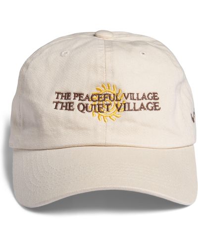 Museum of Peace & Quiet X Disney 'the Lion King' Peaceful Village Embroidered Baseball Cap - Natural