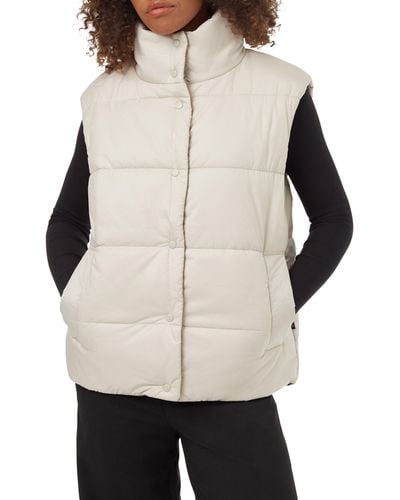 Tentree Oversize Insulated Reversible Vest - Natural
