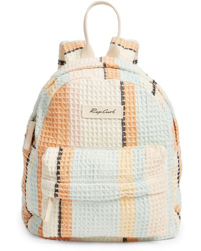 Rip Curl Waffle Knit Backpack - White