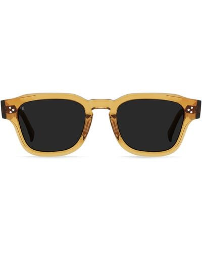 Raen Rece 55mm Square Sunglasses - Black
