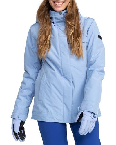 Roxy Billie Waterproof Insulated Snow Jacket - Blue