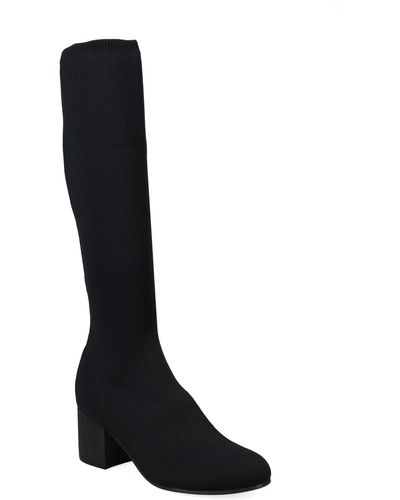 Eileen Fisher Ophelia Knit Tall Boot - Black