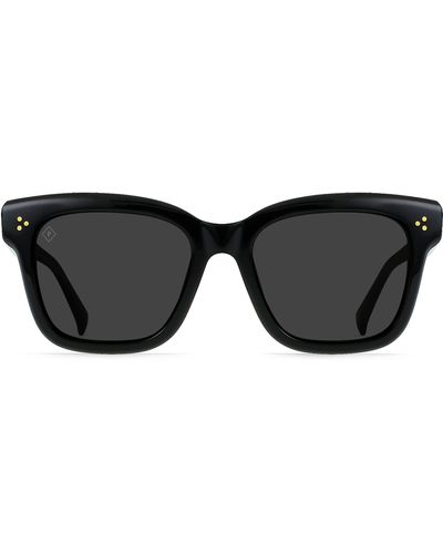 Raen Breya 54mm Polarized Square Sunglasses - Black