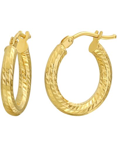 Bony Levy 14k Gold Hoop Earrings - Metallic