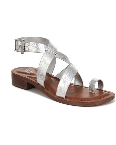 Franco Sarto Ina Toe Loop Sandal - Metallic