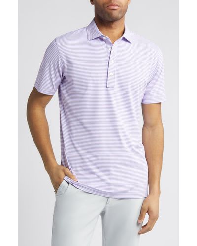 Peter Millar Crown Crafted Alton Performance Polo - White