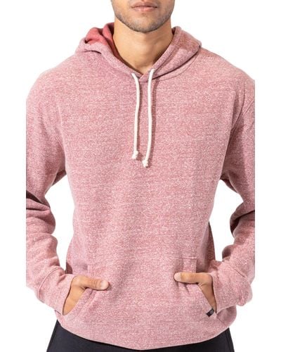 Threads For Thought Fleece Pullover Hoodie - Pink
