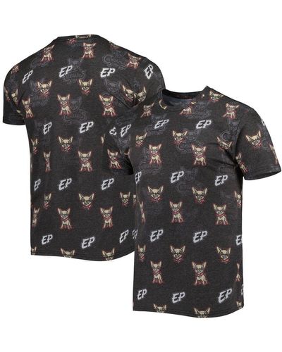 Boxercraft El Paso Chihuahuas Allover Print Crafted T-shirt At Nordstrom - Black