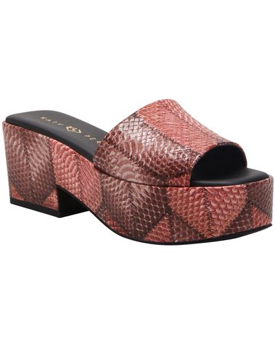 Katy Perry The Busy Bee Platform Slide Sandal - Multicolor